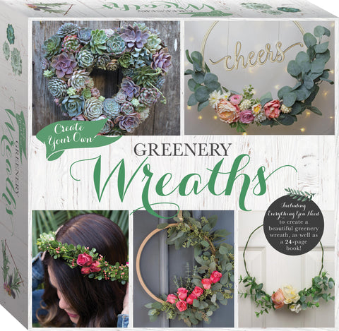 Create Your Own Greenery Wreath Kit (tuck box)