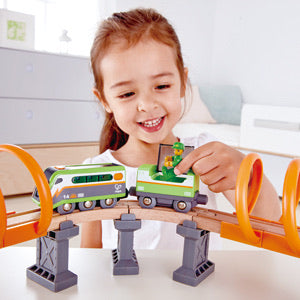 Hape solar powered train