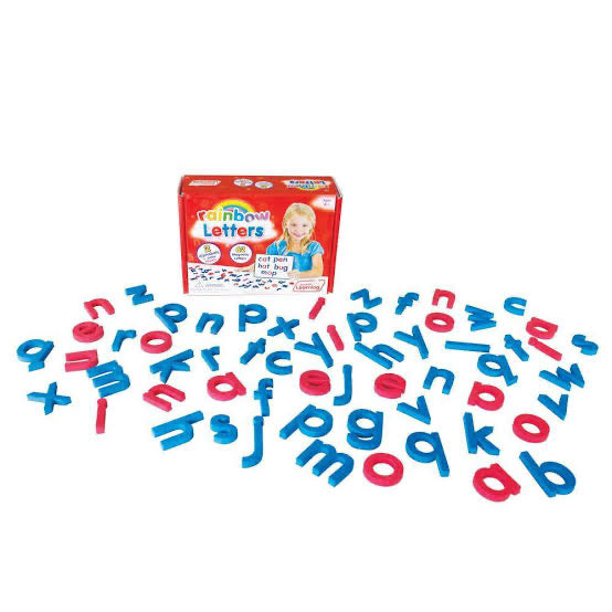 Rainbow Magnetic Letters