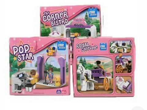 Pink Cool Builders Three Set