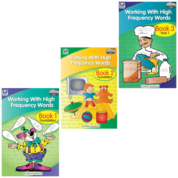 Working with High Frequency Words Books 1-3