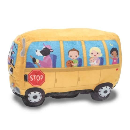 Plush Singing Moving Bus-sings 'Wheels on the Bus"