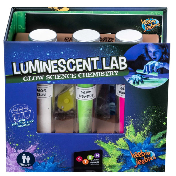 Luminescent Lab Glow in the Dark Chemistry Kit