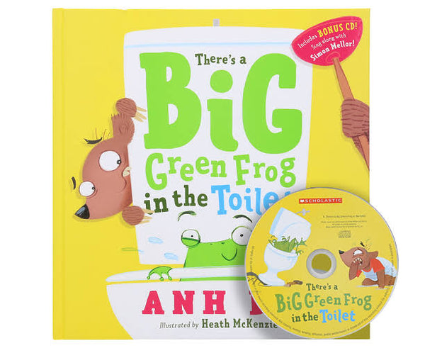 There's a Big Green Frog in the Toilet + CD by Anh Do