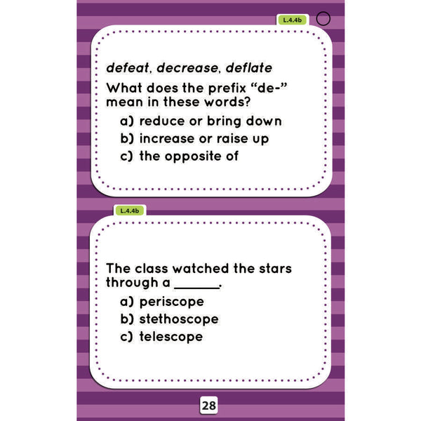 Common Core Task Cards