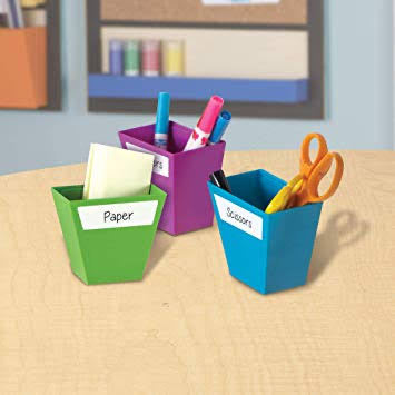 Magnetic create a space storage bins of 4