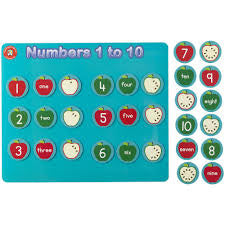 Magnetic Learning Board Numbers