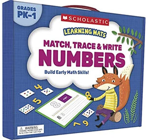 Learning mats: Match, Trace and write Numbers