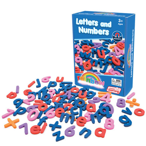 Rainbow Letters and Numbers