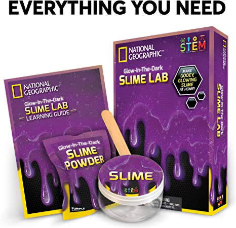 Glow in the Dark Slime Lab - 5 Colours Available