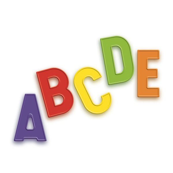 Magnetic Upper Letters