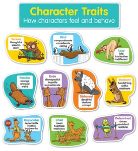 CHARACTER TRAITS BULLETIN BOARD