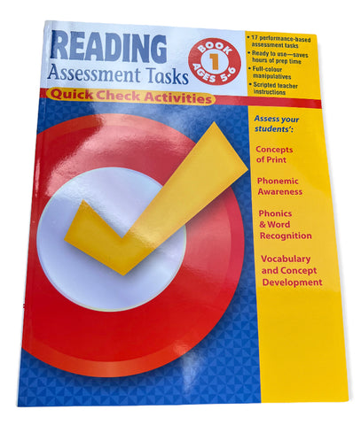 Reading Assessment Tasks Books