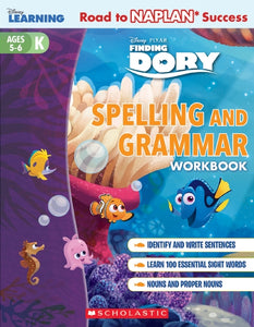 Disney Learning Workbook: Finding Dory Level K Spelling and Grammar