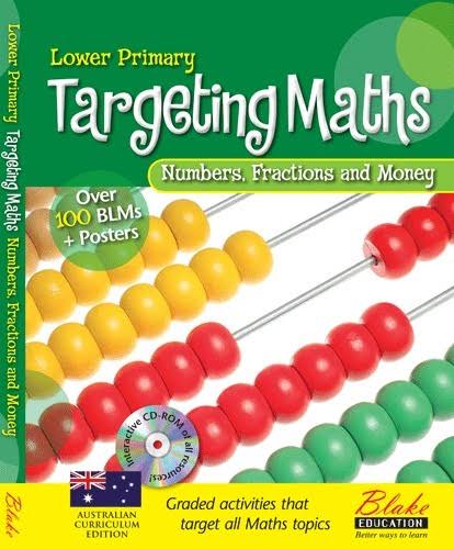 Targeting Maths BLM number, fractions and money books and CD