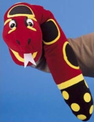 Jolly Phonics Snake Puppet