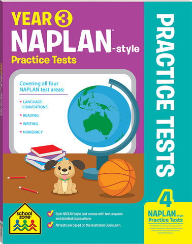 School Zone: Year 3 NAPLAN*-style Practice Tests