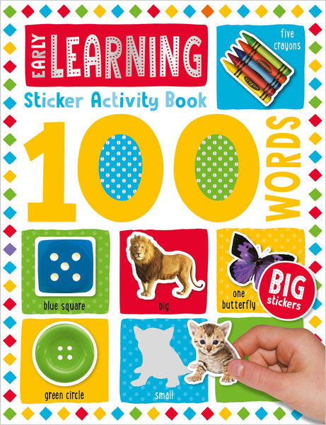 First 100 Words Sticker Activity Books Set of 7