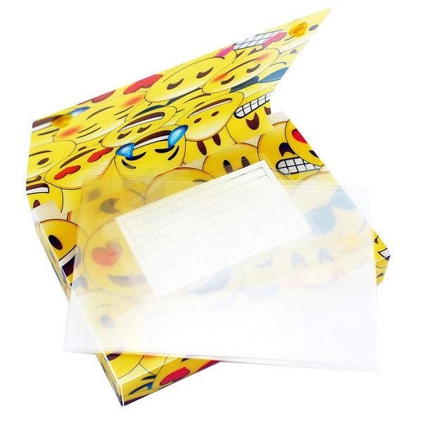 Large poly index card box