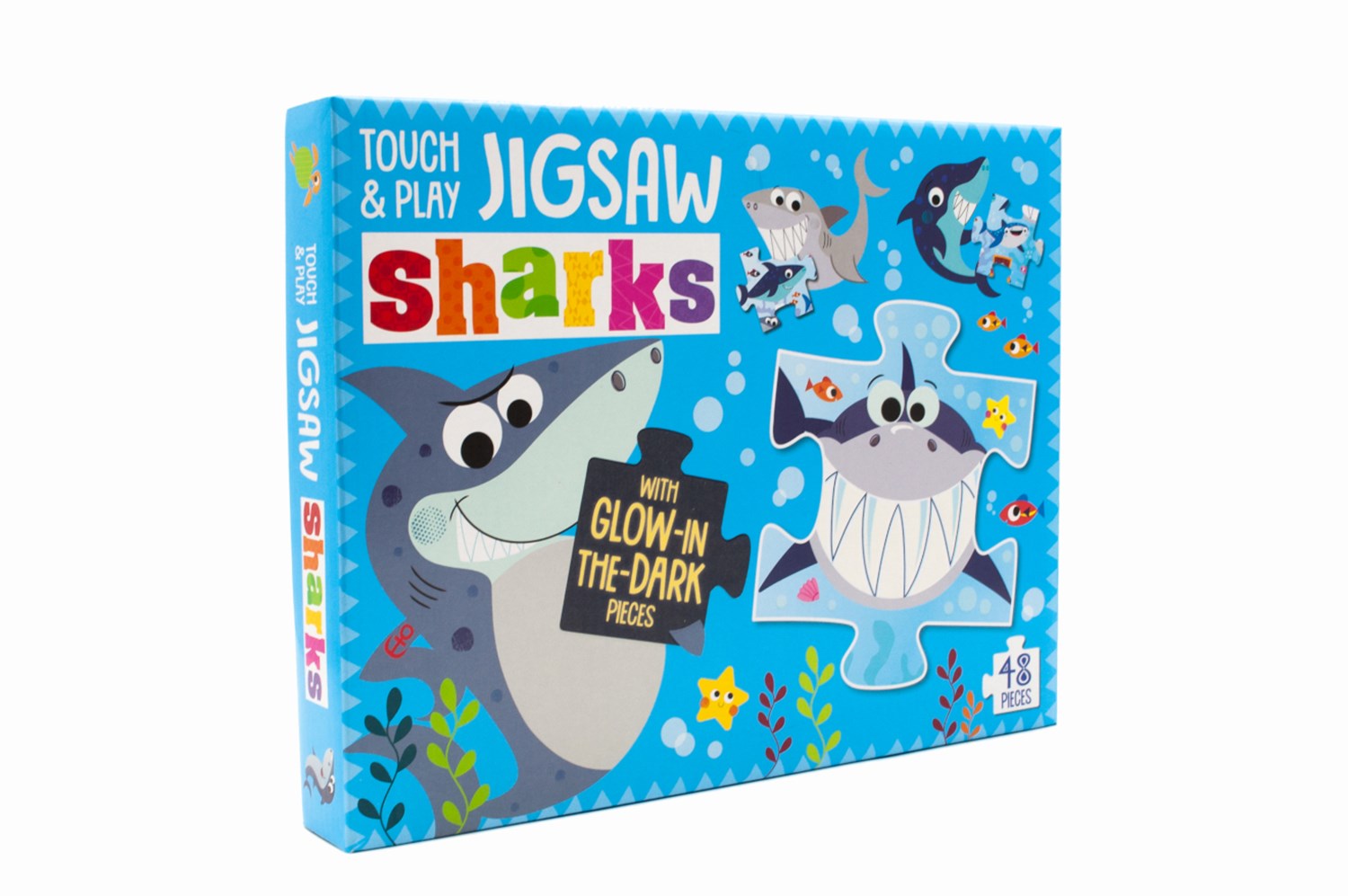 Touch and play jigsaw: Sharks