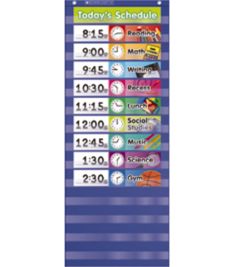 Daily Schedule Pocket Chart