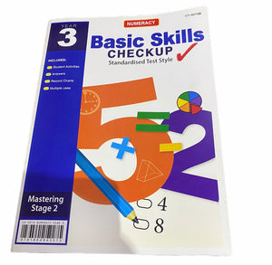 Basic Skills Checkup Standardised Test Style Year 3