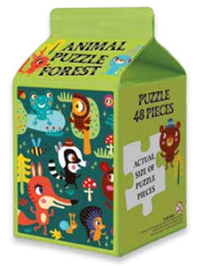 Milk Carton Puzzle Box