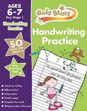 Gold Stars Handwriting Practice Ages 6-7 KS1