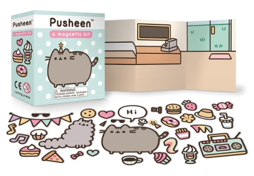 PUSHEEN COLOURING WITH MAGNET KIT