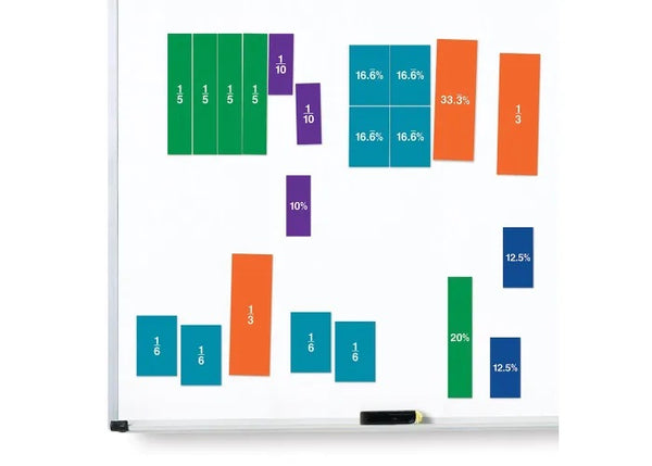 Double Sided Magnetic Fraction Squares