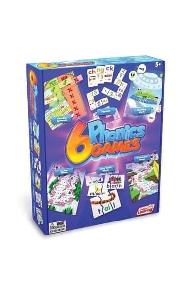 Six phonics games 