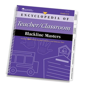 Encyclopedia Of Teacher/Classroom Blackline Masters