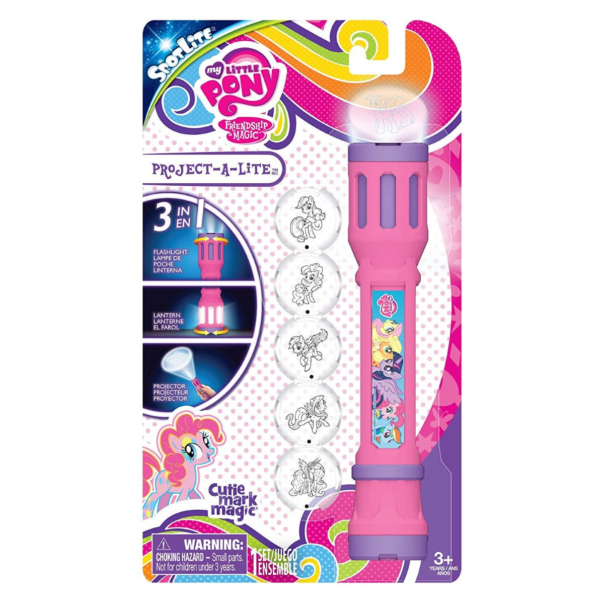 My Little Pony 3 In 1 Flashlight Lantern & Projector