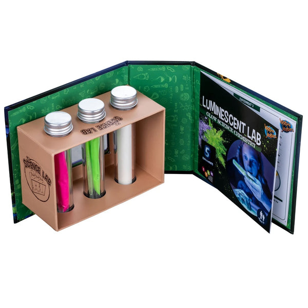 Luminescent Lab Glow in the Dark Chemistry Kit