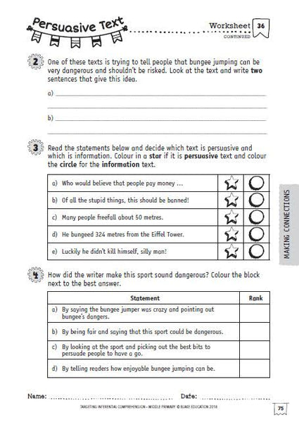 Targeting Inferential Comprehension Books