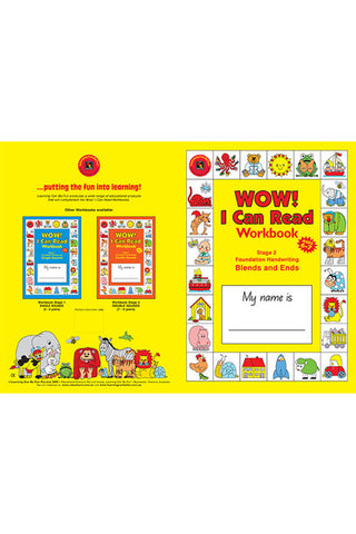 WOW! I Can Read Workbook Stage 2