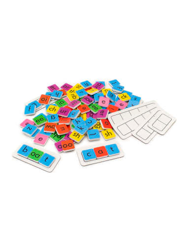 Rainbow Phonics Tiles