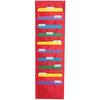 Storage pocket chart 10 pockets 