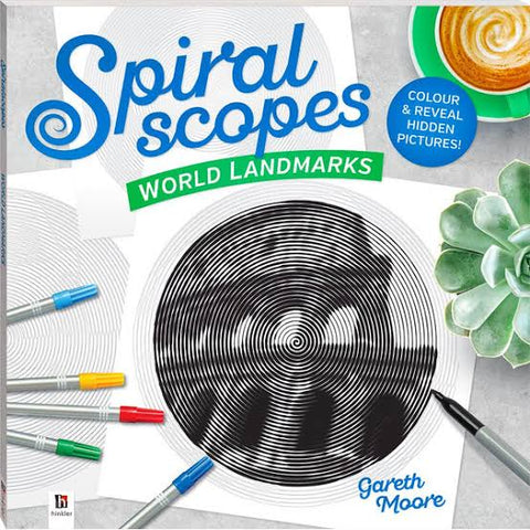 SPIRALSCOPES: AMAZING ANIMALS or WORLD LANDMARKS