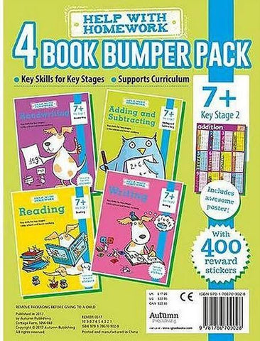 Help with Homework 4 book bumper Pack KS2 Ages 7+