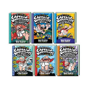 Captain Underpants 1-6 Collection