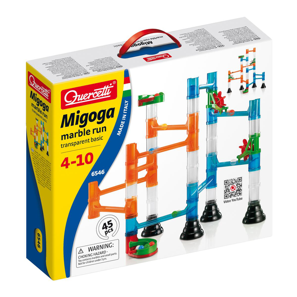 Migoga Transparent | Clear Marble Run